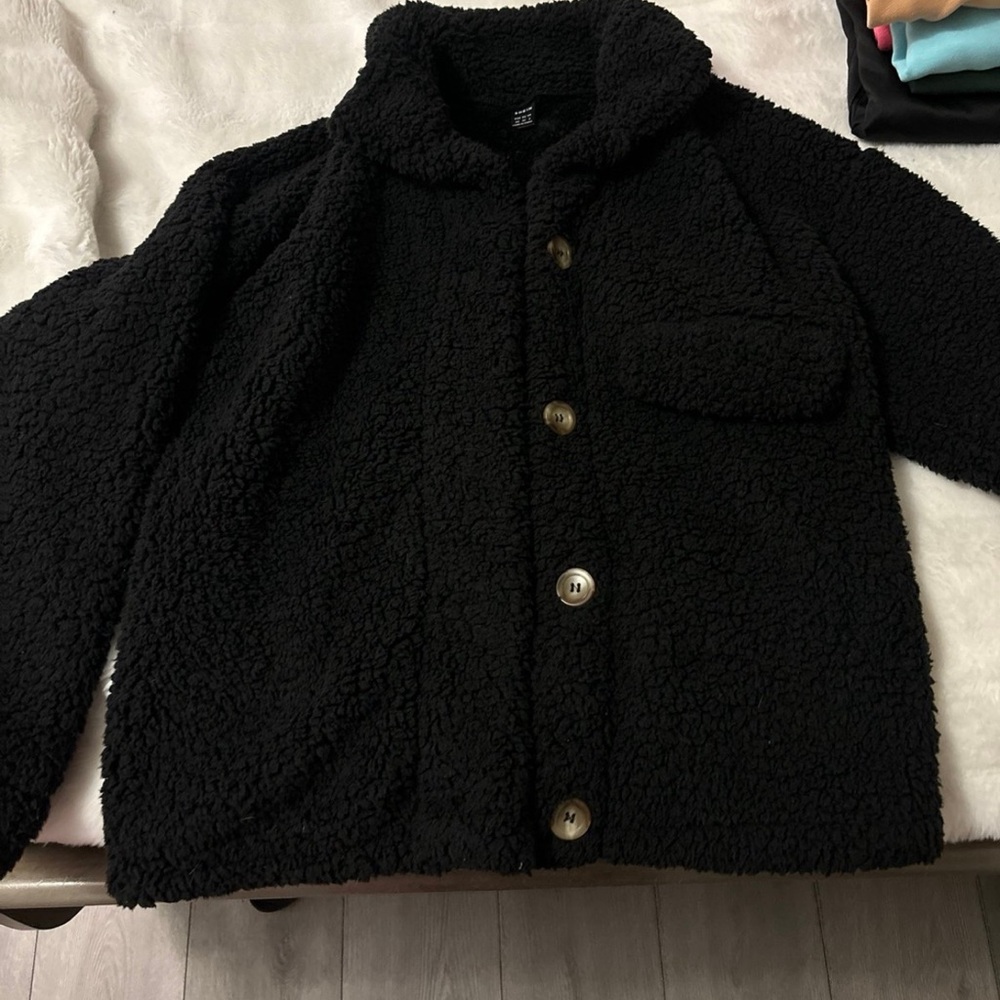 SHEIN teddy Sherpa jacket size XS